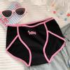 One Piece Dopamine Girl plus size gordinha menina Roupa Interior Algodão Fino Verão Doce Estudante Cuecas Confortável Cintura Baixa