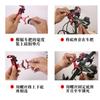 Marco fijo de aleación de aluminio para bicicleta, marco para teléfono móvil, bicicleta, batería eléctrica, soporte de navegación para motocicleta y coche.