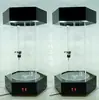 Nuevo gabinete de exhibición de plástico push-pull para mano, gabinete giratorio para productos cosméticos, regalos, acrílico, accesorios de joyería, soporte de exhibición