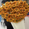 Manta de Ramo de Rosas Tejida Puramente a Mano, Manta Terminada de Flores de Lirio del Valle y Rosas, Regalo DIY para Maestra y Novia