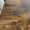 Estantería de almacenamiento de seis niveles para comercio exterior, estantería de almacenamiento de pie para sala de estar, estante de exhibición de esquina, estante para flores de balcón de combinación acero-madera, estante organizador