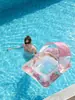 Amazon Toldo para Piscina Cama Flotante Inflable para Hombres y Mujeres, Sillón Flotante para Agua, Cama Flotante Gruesa de PVC para Piscina