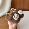 Pañuelo para la cabeza Birkenstocks 2026 Otoño/Invierno Nuevos Zapatos de Piel Zapatos de Algodón Lindos para Bebé Mocasines Cálidos con Forro de Lana