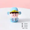 Adorno Pequeño Zhuangyuan Linda Figura de Personaje de Dibujos Animados Leyendo Figura de Persona Pequeña Decoración DIY para Micro-Paisaje de Escritorio Regalo Creativo