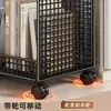 Estantería pequeña para debajo del escritorio Escritorio de oficina Carrito pequeño móvil de pie Estante para guardar bolsas de libros Armario para guardar libros Estantería
