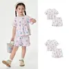 Conjunto de Pijama de Bebé Balabala, Ropa de Verano con Aire Acondicionado para Prevenir Resfriados, Ropa de Casa para Niños, Ligera, Fresca y Cómoda