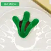 Patas de Rana Verdes de Dibujos Animados Felpa Funda para Teléfono Móvil Accesorios para el Cabello Lindo Tela Rellena de Algodón Accesorios de Vestimenta