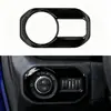 Adecuado para la modificación del modelo Jeep Wrangler 18-24, embellecedor de ajuste de faros para la consola central izquierda