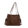 Bolsa de Gran Capacidad para Mujer 2025 Nueva Moda Trendy Verano Bolso Cruzado de Hombro Ancho Bolso de Mano Tote para Viajes