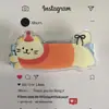 Soporte Metálico Recto de Resina Epoxi Adecuado para Perros de Pelo Largo, Clip Adhesivo Trasero para Teléfono Caricatura Acrílico Plegable Perro Dachshund