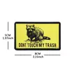 Tai Feng Em Estoque Engraçado Criativo Novidade Patches Bordado Personalizado Velcro Braçadeira Mochila Patches Emblemas Patches de Moral