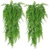 Amazon Simulado Persianwall Colgante Orquídea Araña Interior Balcón Decoración de Pared Vid de Flores Vid de Flores Planta de Vid Decorativa