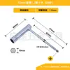 Llave de vaso de presión para tubo de acero 10 mm 13 mm Llave de vaso cruzada para soldadura Herramienta de vaso hexagonal para bujías