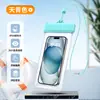Bolsa Impermeable para Teléfono Móvil con Pantalla Táctil, Estuche para Buceo, Estuche para Natación, Bolsa a Prueba de Polvo para Repartidores, Funda Impermeable para Teléfono Móvil para Aguas Termales