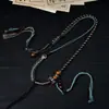 Cordón de Collar Tejido Hecho a Mano de Xizang Cordón de Colgante Multicolor de Venta Caliente Borla Vintage Cordón para Colgar Joyería Popular en Vivo