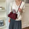 Elegante bolso cubo para mujer, nuevo y moderno bolso de hombro de moda de nicho de invierno 2026, bolso cruzado vintage para el día a día