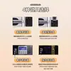 Gabinete de Seguridad Electrónico Cerradura con Contraseña Archivador Caja Fuerte de Hierro Engrosado Oficina Cerradura de Huella Digital Gabinete de Datos Archivador
