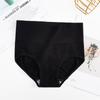 Pantaletas de Colaless de Malla 3D de Cintura Alta para Mujer, Control de Abdomen, Sin Costuras, Tallas Grandes, Triángulo, Comercio Exterior, Transfronterizo