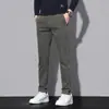 Pantalones Casuales Nuevos de Primavera para Hombre Estilo Coreano Rectos Elásticos Ajuste Delgado Pantalones de Hombre Sueltos Versátiles Pantalones de Negocios Casuales para Hombre