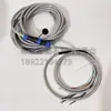 Accesorios para garra de excavadora para madera Arnés de cableado de 5 hilos para brazo a válvula solenoide Cable de alimentación conector de aviación Cable de manija