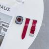 Adecuado para Apple Watch S11 Correa de Reloj iWatch Ultra Patrón H de Apple Correa de Silicona con Hebilla de Pasador