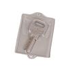Bolsa de etiqueta de ropa de PVC transparente etiqueta de producto etiqueta cubierta protectora EVA esmerilada bolsa para botones de repuesto de ropa
