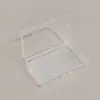 Nueva caja plástica rectangular vacía, caja de plástico PP, caja de almacenamiento transparente, caja plástica para papelería y ferretería con gancho, caja de embalaje