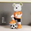 Oso Violento Celebridad de Internet Adorno para Sala de Estar Juego Completo Decoración Gabinete de Vino Gabinete de TV Gabinete de Oficina Tamaño Pequeño Gama Alta