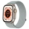 Adecuado para Apple iWatch S12 Correa de Reloj Applewatch 11/10Se Correa de Reloj de Nylon Tejido de Cinco Anillos tipo Nube