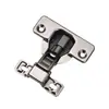 Amortiguador Hidráulico Bisagra de Acero Inoxidable de Titanio Panel Lateral Estrecho Caja Eléctrica Taza de 35 Cola Corta Bisagra de Marco Exterior Puerta de Gabinete