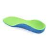 Plantillas correctoras para pies planos infantiles para niños y niñas, soporte de arco ortopédico para pronación medial y piernas en X