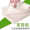 Papel espessado para mudas, papel para cultivo sem solo, papel umectante, brotos hidropônicos, papel descartável, papel comercial para cultivar vegetais