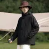 Chaqueta Tres en Uno Estilo Bai Xihe para Hombre Senderismo Camping Impermeable Casual Dos Piezas Chaqueta para Mujer Compra Grupal Estampado