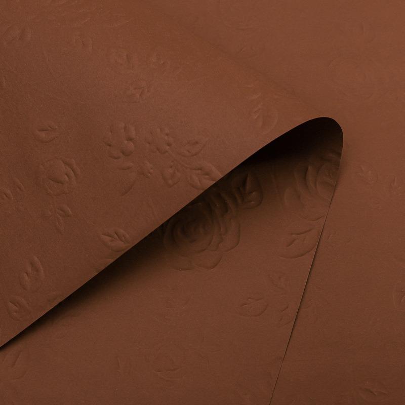 sku3_玫瑰花压纹纸【咖啡色】10张;58_58cm