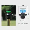 Cabeça de aspersor rotativa automática de 360 graus para resfriamento, irrigação agrícola, rega de hortaliças, paisagismo, atomização e pulverização de pomares