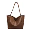 Bolso de Maternidad de Moda Transfronterizo de Gran Capacidad, Bolso de Hombro Versátil de Cuero Suave, Bolso Tote de Nicho de Alta Gama para Viajes Diarios para Mujeres