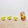 Decoraciones Populares de Uñas con Brillo de Cruz de Colores 3D Versátil Cruz para Uñas y Accesorios para el Cabello Adornos de Resina DIY