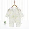 Macacão de bebê pijama fino verão recém-nascido roupa de monge alças bebê recém-nascido verão roupa para ar condicionado