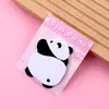 Notas adhesivas con forma de panda, estilo ins, para estudiantes y uso de oficina, blocs de notas, regalos de papelería