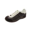 Versión de Piel de Vaca de las Populares Zapatillas Estilo Ballet Famosas en Internet, Nuevas de Primavera 2026, Nicho Retro Casual Versátiles Zapatillas Deportivas para Mujer
