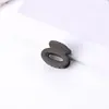Pinza para el pelo pequeña trenzada de 2.5 cm, color café con leche, nueva, ovalada, para mechones rotos, flequillo, accesorios para la cabeza para niños, suministro transfronterizo
