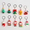 Novo Pingente Chaveiro Série de Natal Papai Noel Boneco de Neve Árvore de Natal Decoração de Feriado Atividade Presente Requintado
