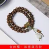 Especificación pulsera simple DIY de sándalo dorado 0.8 hombres y mujeres estilo simple pulsera decorativa rosario Wenwan fábrica mayoreo