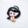Acessórios de resina DIY Medium Princess Creme Cola Acessórios Grampo de cabelo Cocar Material de armazenamento Caixa Geladeira Adesivo Patch