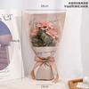 520 Flor de Rosa Bolsa Individual Transparente de PVC Empaque de Ramo Material para Manualidades Floristería Floral Bolsa de Empaque para Flores Venta al por Mayor