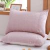 Funda de Almohada Antiacaros, Antibacteriana, Antideslizante, una Alta Gama de Gasa Antideslizante, que no se Cae, Fijada con Hebilla, Antiacaros, Antibacteriana Funda de Almohada Individual