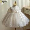 Novo Vestido de Banquete de Primeiro Ano para Crianças, Apresentador de Passarela da Moda, Dama de Honra, Casamento, Vestido de Princesa para Menininha, Verão Infantil