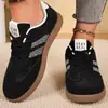 Zapatillas de mujer 2026 nuevo otoño vintage versátil zapatillas de entrenamiento alemanas, planas, transpirables, cómodas, zapatillas casual elegantes