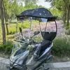 Toldo directo de fábrica para carrito de golf, cobertizo para coche a batería, sombrilla parasol, universal para las cuatro estaciones, protección solar y contra la lluvia para motocicleta