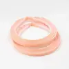1cm Hilo Simple Envuelto en Tela Material Hecho a Mano DIY Diadema con Dientes Antideslizante Estilo Coreano Diadema Colorida Accesorios para el Cabello para Mujeres Venta al por Mayor